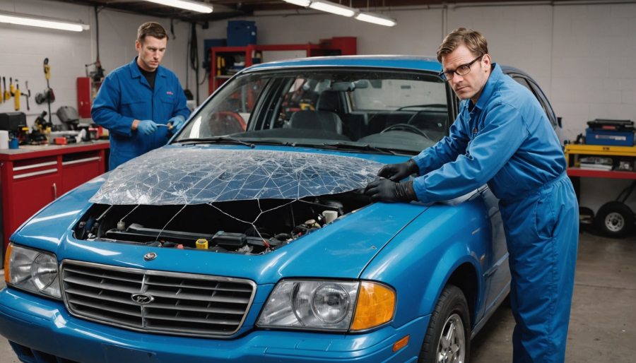Bris de glace : comment gérer une vitre latérale cassée ?